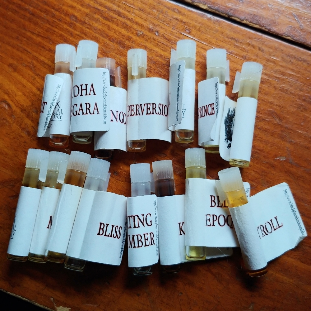 Sold 15 BPAL perfume oil samples